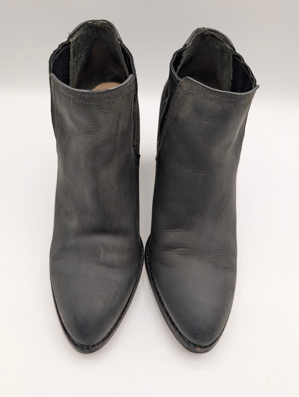 Cole Haan Balthasar Black Wedge Boots Size 9.5 B